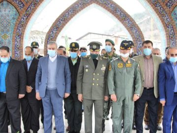 حضور فرمانده نیروی زمینی ارتش جمهوری اسلامی ایران در لاهیجان