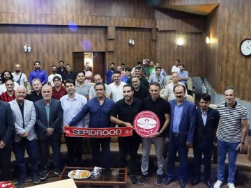 برگزاری مراسم معارفه فرشاد پیوس سرمربی سپیدرود!