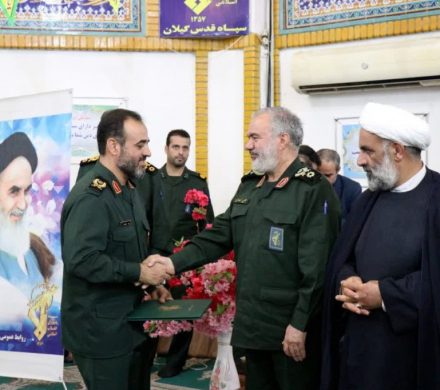 آئین تکریم و معارفه فرمانده سپاه قدس گیلان برگزار شد!