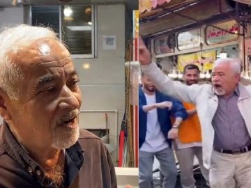 صفحه اینستاگرام پیرمرد رشتی که در بازار آواز می‌خواند و می‌رقصید مسدود شد+تصویر