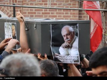 وداع باشکوه گیلانی‌ها با ناصر مسعودی+ گزارش تصویری