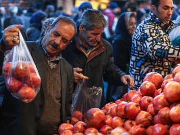 میوه شب یلدا با قیمت تنظیم شده در راه بازار گیلان