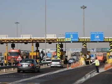 گیتهای عوارضی آزادراه تهران – شمال برداشته شد