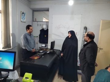 بازدید سرزده فرماندار سیاهکل از برخی ادارات شهرستان