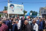 شهید جنگ تحمیلی ۸ ساله در سیاهکل تشییع شد