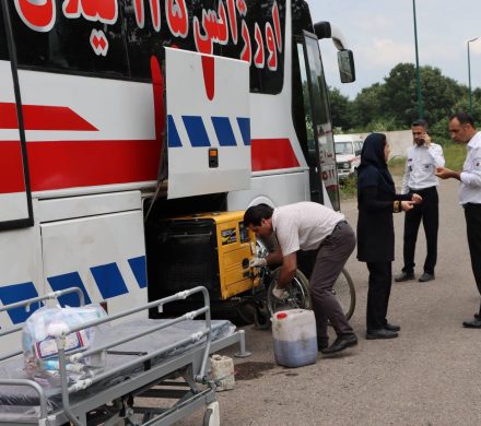 کاروان «ایثار» اورژانس گیلان عازم مشهد شد