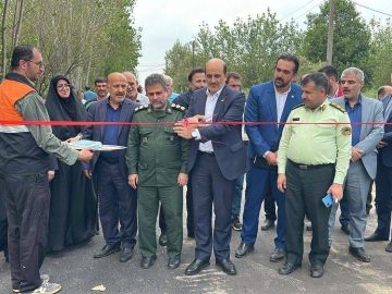 ۱۶ کیلومتر راه روستایی در لاهیجان به بهرهبرداری رسید