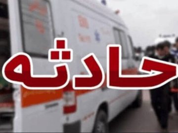 حادثه در خیابان ۲۲ آبان لاهیجان / حال یک مصدوم وخیم است