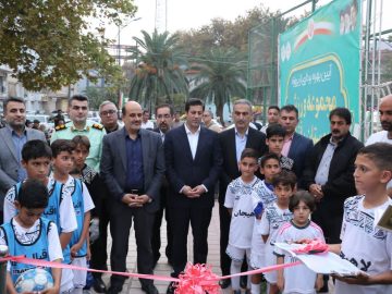 افتتاح پارک رفتگر لاهیجان؛ مجموعه ورزشی چندمنظوره با اعتبار ۸۶ میلیارد ریال
